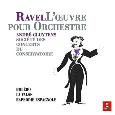 라벨: 관현악 작품집 (Ravel: Orchestral Works) (180g)(LP) - Andre Cluytens