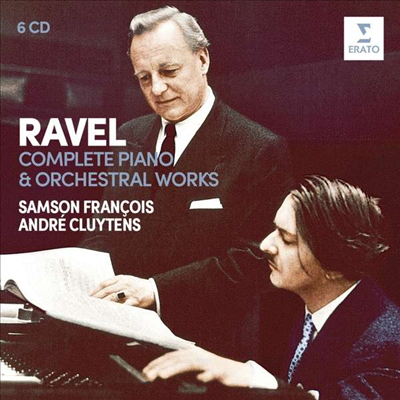 라벨: 피아노 작품집 &amp; 관현악 작품집 (Ravel: Complete Piano &amp; Orchestral Works) (6CD Boxset) - Samson Francois