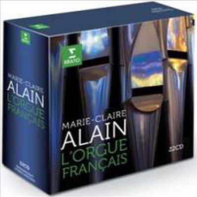 마리-클레르 알랭의 프랑스 오르간 작품집 (Marie-Claire Alain - L&#39;Orgue Francais) (22CD Boxset) - Marie-Claire Alain