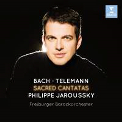 바흐 &amp; 텔레만: 종교적 칸타타 (Bach &amp; Telemann: Sacred Cantatas)(CD) - Philippe Jaroussky