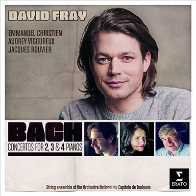 바흐: 두 대, 세 대 , 네 대를 위한 피아노 협주곡 (Bach: Concertos for 2, 3 & 4 Pianos)(CD) - David Fray