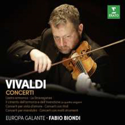 파비오 비온디 - 비발디 협주곡 (Fabio Biondi Plays Vivaldi Concertos) (9CD Boxset) - Fabio Biondi