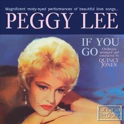 Peggy Lee - If You Go (CD)