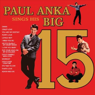 Paul Anka - Paul Anka's Sings His Big 15 (CD)