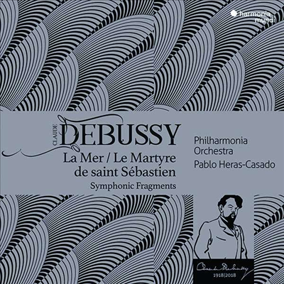 드뷔시: 목신의 오후에의 전주곡, 성 세바스티아누스의 순교 &amp; 바다 (Debussy: Debussy: La Mer, Le Martyre De Saint Sebastien &amp; Prelude A L&#39;Apres-Midi D&#39;Un Faune)(CD) - Pablo Heras-Casado