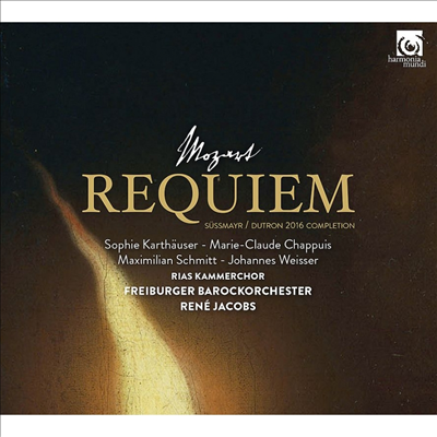 모차르트: 레퀴엠 (Mozart: Requiem KV 626)(CD) - Rene Jacobs