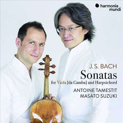 바흐: 비올라 다 감바 소나타 (Bach: Sonatas for Viola Da Gamba and Harpsichord)(CD) - Antoine Tamestit