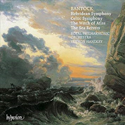 그랜빌 반톡 : 켈트 교향곡, 헤브라이덴 교향곡 (Granville Bantock : A Celtie Symphony, A Hebridean Symphony)(CD) - Vernon Handley