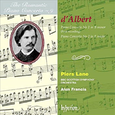 낭만주의 피아노 협주곡 시리즈 9집 - 달베르 : 피아노 협주곡 1, 2번 (D'Albert : Piano Concerto No.1 Op.2, No.2 Op.12 - Romantic Piano Concerto Vol.9)(CD) - Piers Lane