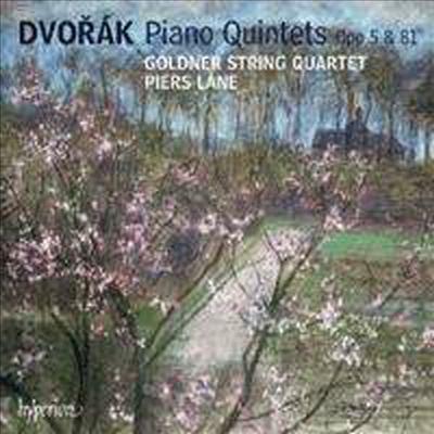 드보르작 : 피아노 오중주 1번 Op.5 & 2번 Op.81 (Dvorak : Piano Quintets Nos. 1 & 2)(CD) - Piers Lane