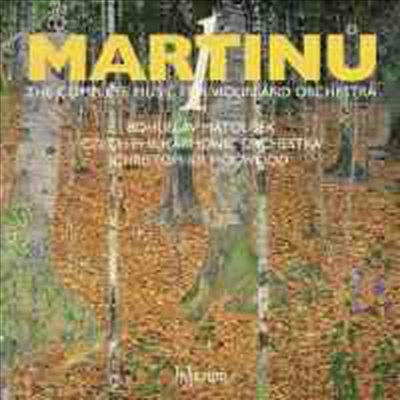 마르티누 : 바이올린과 관현악을 위한 작품집 Vol.1 (Martinu : The complete music for violin and orchestra Volume 1)(CD) - Bohuslav Matousek