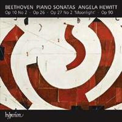 베토벤 : 피아노 소나타 Vol.3 - 12번'장송', 6번, 27번 & 14번'월광' (Beethoven : Piano Sonatas Volume 3)(CD) - Angela Hewitt