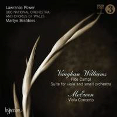 본 윌리엄스 : 들꽃, 비올라를 위한 조곡 & 맥이원 : 비올라 협주곡 Vaughan Williams : Flos Campi & McEwen : Viola Concerto)(CD) - Martyn Brabbins