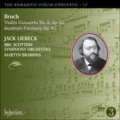 브루흐: 바이올린 협주곡 3번 & 스코틀랜드 환상곡 (Bruch: Violin Concerto No.3 & Scottish Fantasy, Op. 46)(CD) - Jack Liebeck