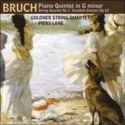 브루흐: 현악 사중주 1번 & 피아노 오중주 (Bruch: String Quartet No.1 & Piano Quintet)(CD) - Goldner String Quartet