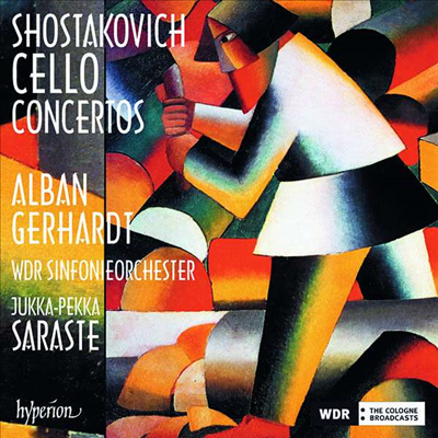 쇼스타코비치: 첼로 협주곡 1 &amp; 2번 (Shostakovich: Cello Concertos Nos.1 &amp; 2)(CD) - Alban Gerhardt