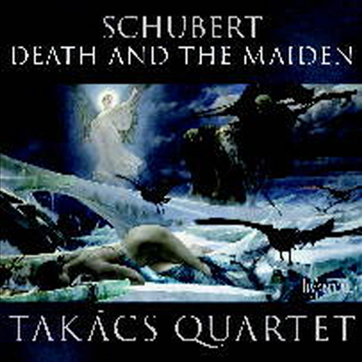 슈베르트 : 현악 사중주 13번 &#39;로자문데&#39;, 14번 &#39;죽음과 소녀&#39; (Schubert : String Quartet No.13 &#39;Rosamunde&#39;, No.14 &#39;Death And The Maiden)(CD) - Takacs Quartet