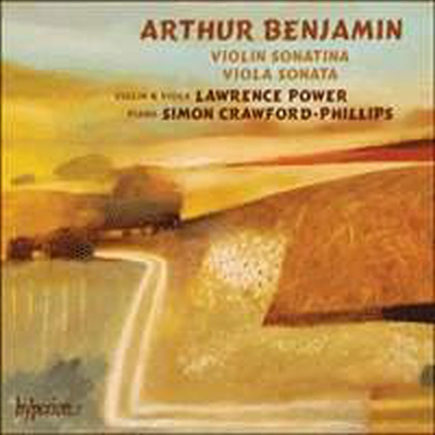 아서 벤자민: 바이올린 소나티나 & 비올라 소나타 (Arthur Benjamin: Sonatina For Violin & Piano & Sonata For Viola & Piano)(CD) - Lawrence Power