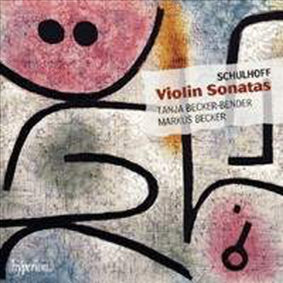 에르빈 슐호프 : 바이올린 소나타집 (Erwin Schulhoff : Violin Sonatas)(CD) - Tanja Becker-Bender