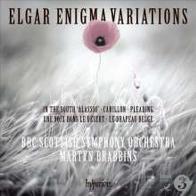 엘가: 수수께끼 변주곡 &amp; 남국에서 (Elgar: Enigma Variations, Op. 36 &amp; In The South Op.50)(CD) - Martyn Brabbins