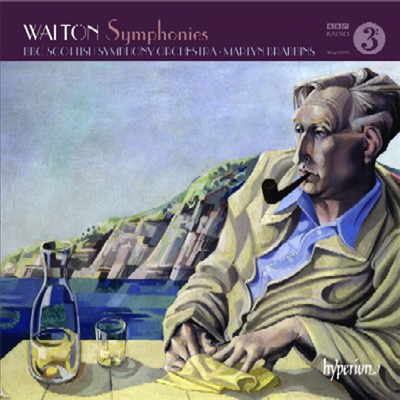월튼 : 교향곡 1, 2번 &amp; 시에스타 (Walton : Symphonies Nos. 1 &amp; 2)(CD) - Martyn Brabbins