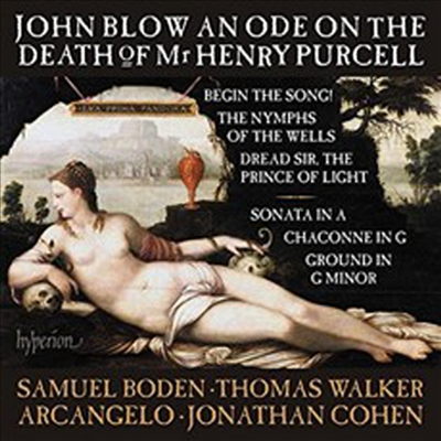 존 블로우: 헨리 퍼셀의 죽음에 부치는 송가 (Blow: An Ode on the Death of Mr Henry Purcell)(CD) - Jonathan Cohen
