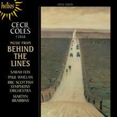 코레스: 관현악 반주의 성악과 관현악 작품집 (Cecil Coles - Behind the Lines)(CD) - Martyn Brabbins