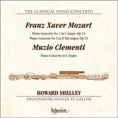 클레멘티 &amp; F.X.모차르트: 피아노 협주곡집 (Clementi &amp; F.X.Mozart: Piano Concertos)(CD) - Howard Shelley