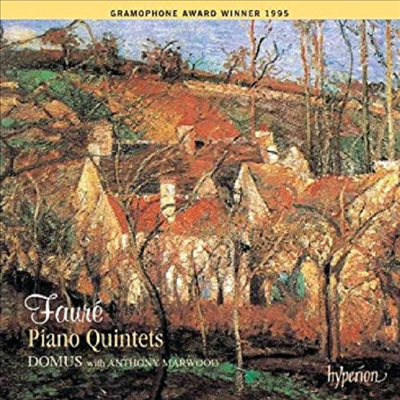 포레 : 피아노 오중주 1, 2번 (Faure : Piano Quintet No.1 Op.89, No.2 Op.115)(CD) - Domus