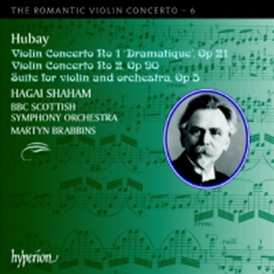 후바이 : 바이올린 협주곡 1, 2번, 바이올린과 오케스트라를 위한 모음곡 (Hubay : Violin Concerto No.1 'Dramatique', No.2, Suite For Violin And Orchestra Op.5)(CD) - Hagai Shaham