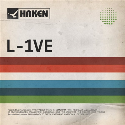 Haken - L-1ve (Live) (2CD+2DVD)