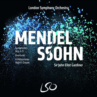 멘델스존; 교향곡 1 - 5번 전집 (Mendelssohn: Complete Symphonies Nos.1 - 5) (4SACD Hybrid) - John Eliot Gardiner