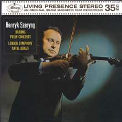 브람스: 바이올린 협주곡 (Brahms: Violin Concerto in D major, Op. 77) (180g)(LP)(CD) - Henryk Szeryng