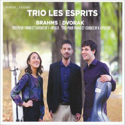 브람스 &amp; 드보르작: 피아노 삼중주 (Brahms &amp; Dvorak: Piano Trios)(CD) - Trio Les Esprits