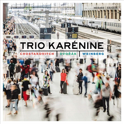 쇼스타코비치, 드보르작 &amp; 바인베르크: 피아노 삼중주 (Shostakovitch, Dvorak &amp; Weinberg: Piano Trios)(CD) - Trio Karenine