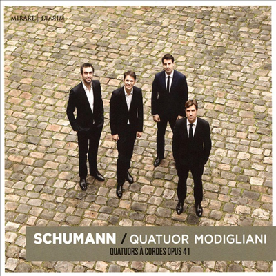 슈만: 현악 사중주 1, 2 & 3번 (Schumann: String Quartets Nos.1, 2 & 3)(CD) - Quatuor Modigliani