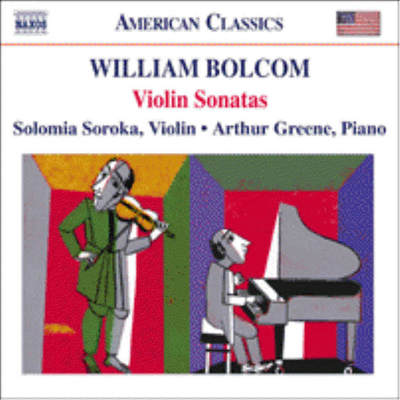 American Classics - 볼콤 : 바이올린 소나타 전집 (Bolcom : Complete Violin Sonatas)(CD) - Solomia Soroka