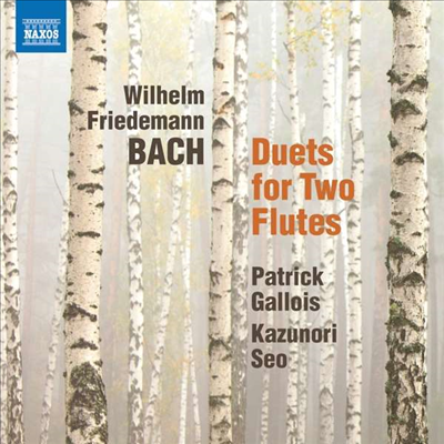 W.F.바흐: 두 대의 플루트를 위한 이중주 (W.F.Bach: Duet for Two Flutes)(CD) - Kazunori Seo
