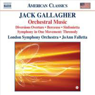 갤러거 : 신포니에타, 단악장 교향곡, 자장가, 유희 서곡 (Jack Gallagher : Orchestral Music)(CD) - JoAnn Falletta