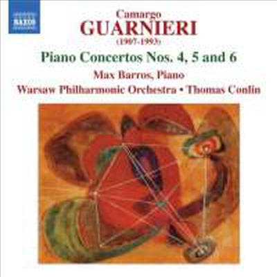 과르니에리 : 피아노협주곡 4-6번 (Guarnieri : Piano Concertos Nos. 4, 5 &amp; 6)(CD) - Max Barros