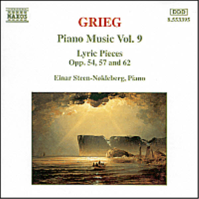 그리그 : 피아노 음악 9집 (Grieg : Piano Music Vol.9 (Lyric Pieces, Books 5 - 7, Opp. 54, 57 and 62)(CD) - Einar Steen-Nokleberg