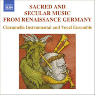 독일 르네상스의 종교와 세속 작품 (Sacred And Secular Music from Renaissance Germany)(CD) - Mahan Esfahani