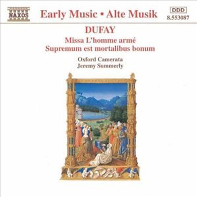 뒤파이 : 무장한 사람 미사 (Dufay : Missa L&#39; Homme Arme)(CD) - Jeremy Summerly