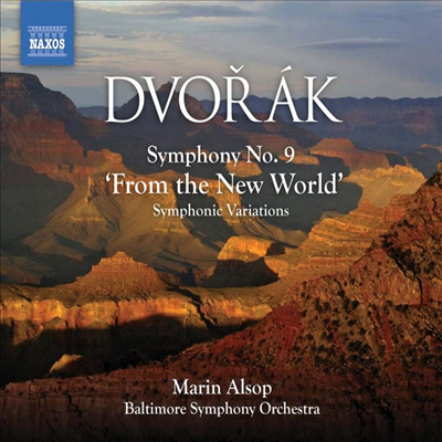 드보르작 : 교향곡 9번 &#39;신세계&#39;, 교향적 변주곡 (Dvorak : Symphony No.9 &#39;From the New World&#39; &amp; Symphonic Variations)(CD) - Marin Alsop