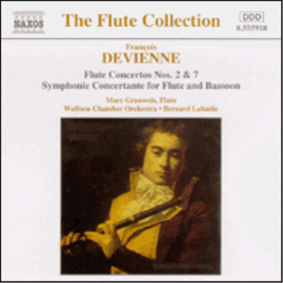 드비엔느 : 플루트 협주곡 (Devienne : Flute Concertos)(CD) - Marc Grauwels
