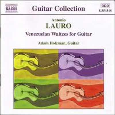 라우로 : 독주 기타 작품집 (Lauro : Solo Guitar Works)(CD) - Adam Holzman