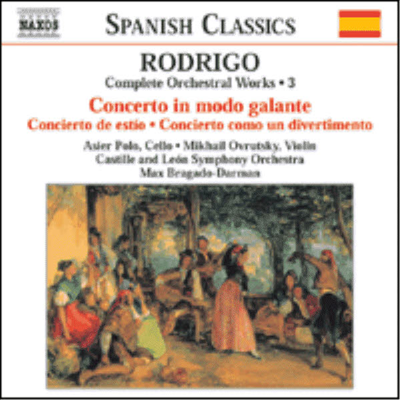 로드리고 : 관현악 작품 3집 (Rodrigo : Complete Orchestral Works, Vol.3)(CD) - Max Bragado Darman