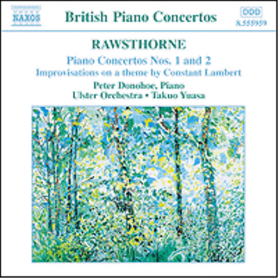 로손 : 피아노 협주곡 1, 2번, 콘스탄트 램버트 주제에 의한 즉흥곡 (Rawsthorne : Piano Concerto No.1 &amp; 2, Improvisations on a Theme by Constant Lambert)(CD) - Peter Donohoe