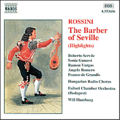 로시니 : 세빌리아의 이발사 - 하이라이트 (Rossini : The Barber Of Seville - Highlights)(CD) - Will Humburg