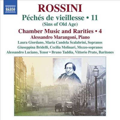 로시니: 피아노 작품 11집 &#39;노년의 과오&#39; (?Rossini: Peches de viellesse, Vol. 11)(CD) - Cecilia Molinari